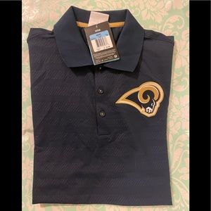 Mens Nike rams drifit polo size medium